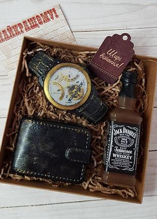 Мыло ручная работа подарки мужчинам "виски, часы, партмоне"