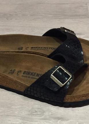 Босоніжки - сандалі, шльопанці, в'єтнамки, шльопанці birkenstock 40р.2 фото