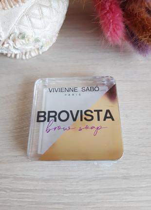 Vivienne sabo brovista brow soap
мыло-фиксатор для укладки бровей1 фото