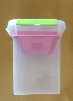 Короб пластиковий для зберігання речей, іграшок, канцтоварів5 фото
