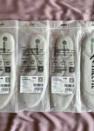 Xiaomi freetie memory foam m3220088 зручна амортизуюча дихаюча устілка з ефектом пам'яті 39 40 43 446 фото
