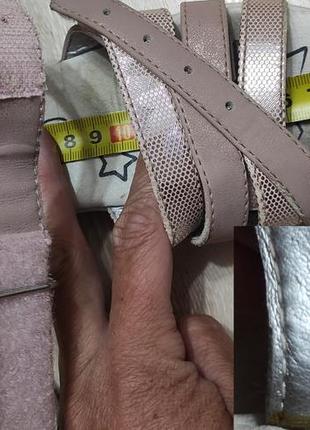 Нарядные сандали, красивые босоножки tom tailor на стопу 19-19.5 см3 фото
