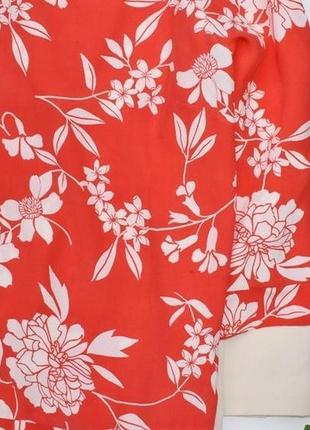 Next отличная блуза в цветочный принт 3хл3 фото