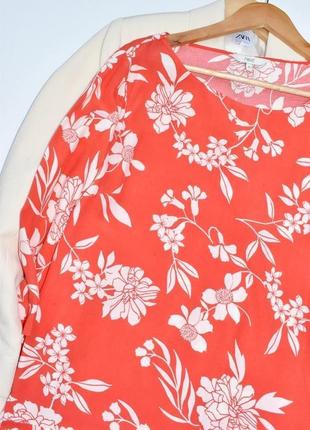 Next отличная блуза в цветочный принт 3хл4 фото