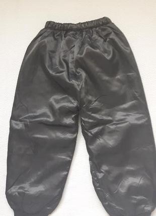 Утеплені штани з манжетами на 3 роки blackcat2 фото
