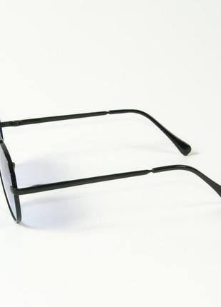 Солнцезащитные очки авиаторы 80-666/6 синие4 фото
