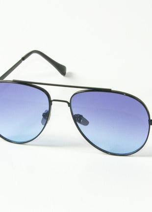 Солнцезащитные очки авиаторы 80-666/6 синие