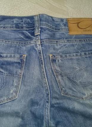 Настоящие коттоновые colins джинсы голубые2 фото
