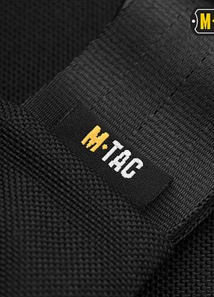 M-tac сумка тактична наплечная elite gen.iv с липучкой black черная5 фото