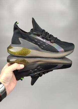 Adidas zx 5k boost neon black9 фото