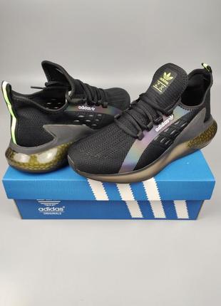 Adidas zx 5k boost neon black2 фото