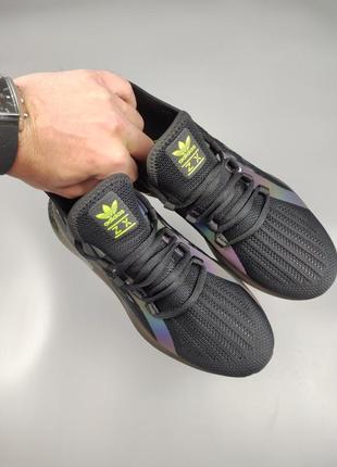 Adidas zx 5k boost neon black7 фото