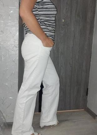 Шикарные белые джинсы5 фото