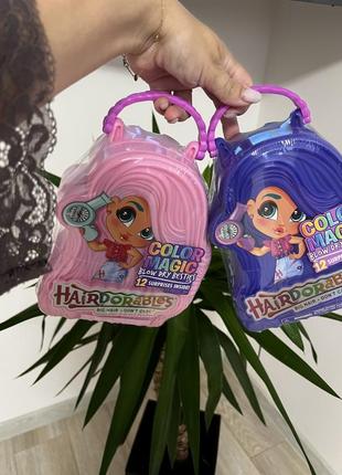 Набор кукольный hairdorables colour magic