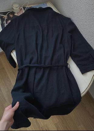 Стильное льняное платье-халат с поясом от esprit8 фото