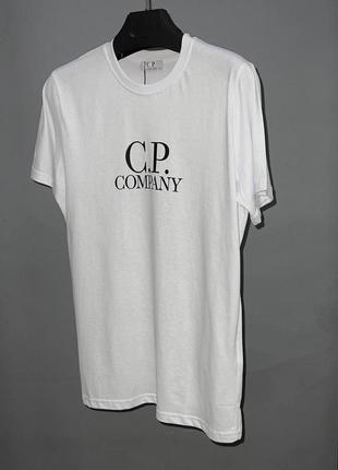 Топова преміум футболка з принтом   в стилі c.p. company якісна чоловіча стильна молодіжна cp company