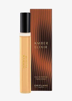 Женская парфюмированная вода amber elixir мини спрей эмбе иликсе 8 мл oriflame орифлейм 42026 парфюм