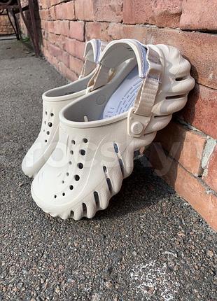 Сабо crocs echo clog stucco 37-39 рр