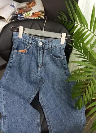 Джинсы палаццо с разрезами для девочки