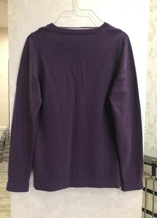 Кашемировый свитер джемпер s. oliver, 100% кашемир. размер m.2 фото