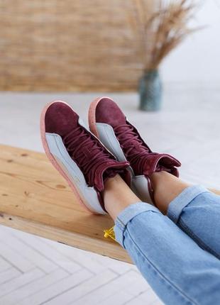 Кроссовки Ténis Puma RS-Z Reinvent verde escuro cinzento rosa mulher