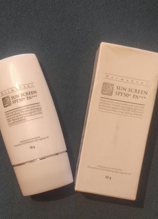 Сонцезахисний крем з депигментирующим дією dermaheal sun screen spf 50 pa+++