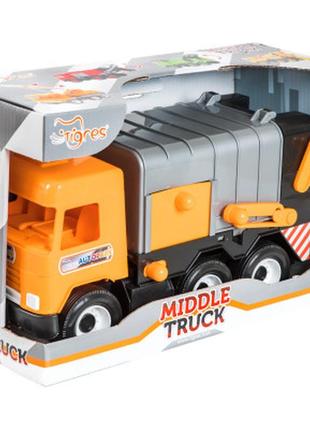 Спецтехника tigres "middle truck" мусоровоз city (39312)