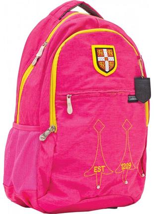 Рюкзак для підлітків yes ca060 cambridge, рожевий, 29*14*46см, 552954