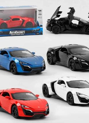 Машина игрушечная модель auto expert, свет, звук, инерция, металлопластик, lf-69331