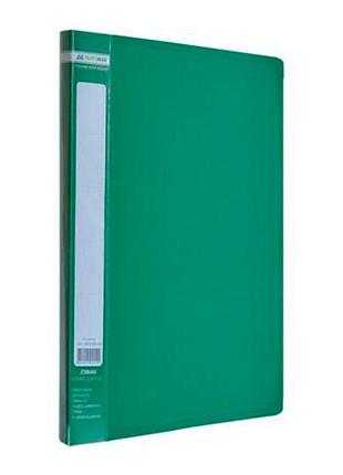 Папка jobmax, а4 зі швидкозшивачем, зелена, bm.3406-04
