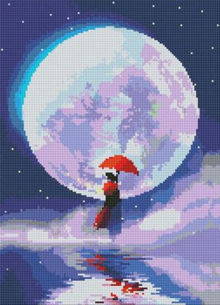 Алмазная мозаика идейка лунный свет 40х50 см (amo7146)