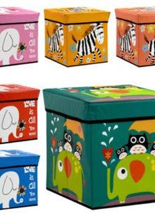 Коробка складная для хранения вещей 30*30*30см микс видов, ww01369