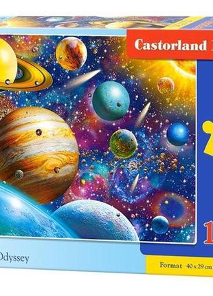 Пазли castorland 100 елементів "сонячна система", 40*29 см, b-111077