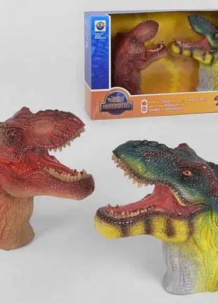 Интерактивная игрушка bela "голова динозавра" 2шт/упак., x395