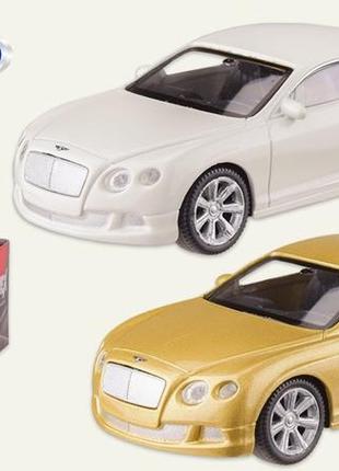 Машина welly bentley continental gt, металл-пластик, 44036cw