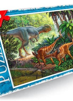 Пазлы danko toys "динозавры", твердые, 260 элементов, c260-12-03