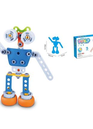 Конструктор детский build&play робот hanye, 59 дет., j-7709