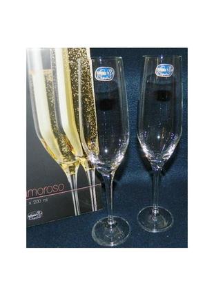 Набор бокалов для шампанского "amoroso", 200ml, 40651/200/2 /п22 фото