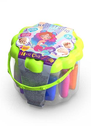 Набор теста для лепки mermaid nail studio lovin