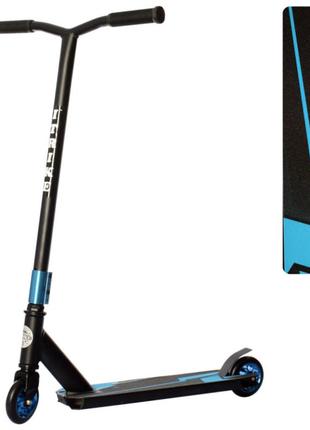 Самокат трюковый itrike двухколесный, sr2-064-1-bbl