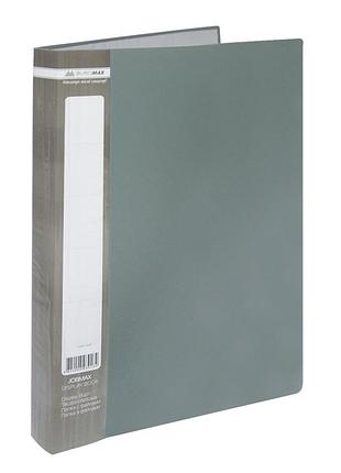 Папка с файлами а4 "jobmax", серый, bm.3600-09