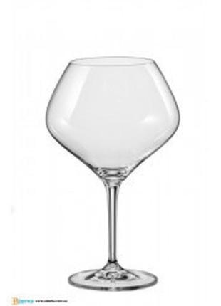 Келихи для вина 470 ml (вино) amoroso bohemia 40651/470