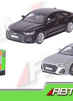 Машина металлическая модель автопром 1:43 audi rs7, 4358