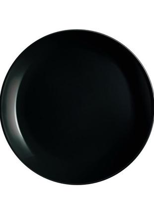 Тарелка подставная luminarc diwali black, p07861 фото