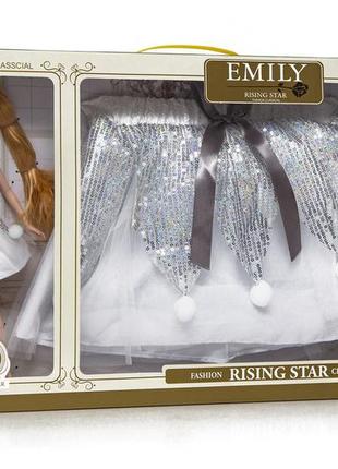 Кукла emily, в наборе юбка для ребенка, qj069a