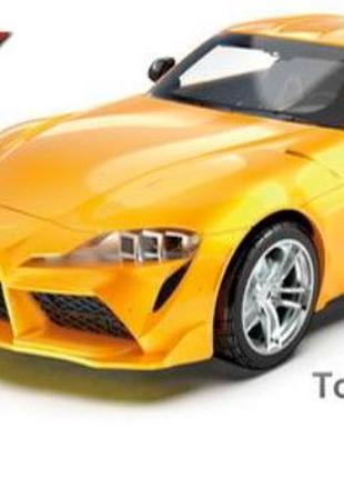 Машина металева модель автопром 3 кольори 1:38 toyota gr supra, 4357