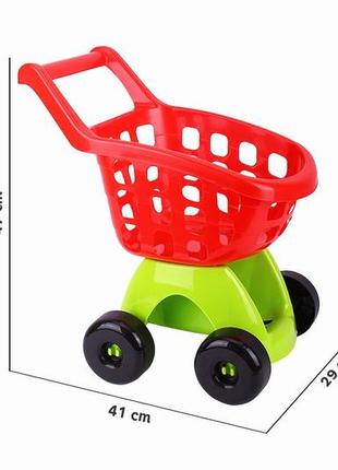 Игровая тележка для супермаркета, технок, 8232