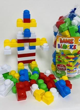 Конструктор bamsblock №1 60 деталей "bamsic", 115/2