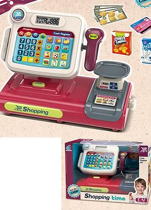 Касовий апарат дитячий калькулятор сканер продукти, cf8524