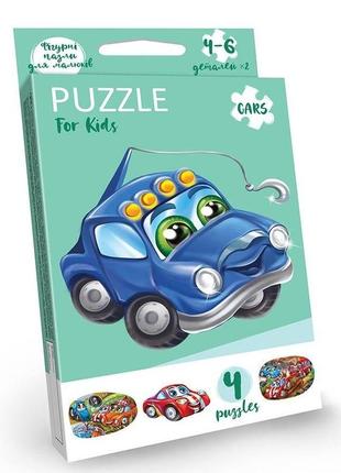 Puzzle для малюків (4 пазли), danko toys, pfk-07